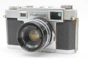 【返品保証】 ヤシカ Yashica-35 YASHINON 4.5cm F2.8 レンジファインダー カメラ s143