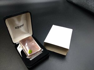 希少未使用品 Zippo/ジッポー 2008年製 Solid Copper ソリッドカッパー 銅製 Hand Finished オイルライター デッドストック