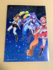 ダブルポケットクリアファイル　劇場版マクロスΔ 絶対LIVE!!!!!!　BD　DVD 　店舗共通特典 ワルキューレ