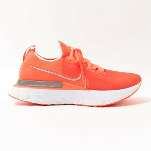 NIKE ナイキ CD4372-600 ウィメンズ リアクト インフィニティ ラン フライニット ランニングシューズ オレンジ 24cm レディース スポーツ