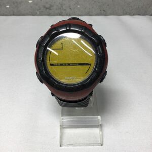 ◎【SUUNTO/スント】腕時計 デジタル VECTO ベクト ブラック×レッド 黒×赤 使用感，汚れ，傷有，電池切れ 動作未確認 【全国一律520円】