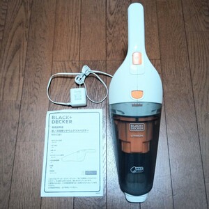  BLACK+DECKER WD7201　ブラックアンドデッカー 乾湿両用 ハンディークリーナー 掃除機