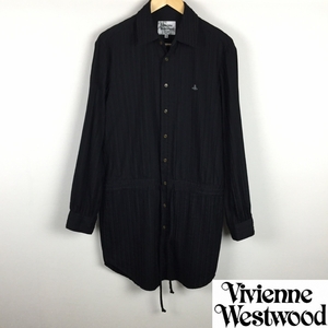 極美品 ヴィヴィアンウエストウッドマン ナイロンジャケット ブラック サイズ46 返品可能 送料無料