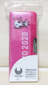 オリンピック マグネットふでいれ 東京2020パラリンピックマスコット ソメイティ 筆箱 ソフトペンケース ピンク B2211179