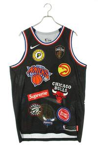 シュプリーム ナイキ 18SS NBA Teams Authentic Jersey サイズ:L エヌビーエーチームズオーセンティックジャージータンクトップ 中古 OM10