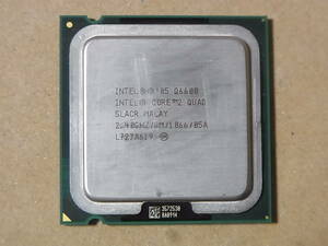 ■Intel Core2 Quad Q6600 SLACR 2.40GHz/8M/1066/05A Kentsfield LGA775 4コア (Ci0713)