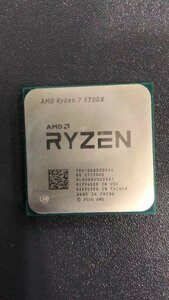 CPU AMD Ryzen 7 5700X プロセッサー 中古 動作未確認 ジャンク品 - A340