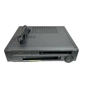 【現状品】SONY/ソニー☆Hi8/VHS Wデッキ☆WV-H4 　通電確認のみ