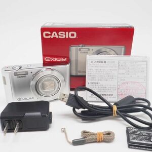 ■実用品■ CASIO カシオ デジタルカメラ EXILIM EX-ZS180SR シルバー
