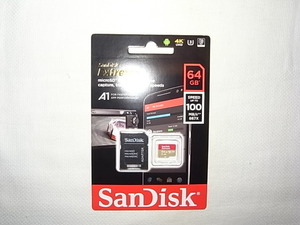 ! ! !　 Gopro Hero９/10/11 ゴープロ ヒーロー 公式アクセサリー SanDisk Extreme ６４ GB カード①　! ! !