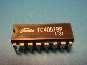 集積回路　半導体　IC TC4051BP NOS 未使用品 TC-4051BP TC 4051BP 4051BP 4051 BP