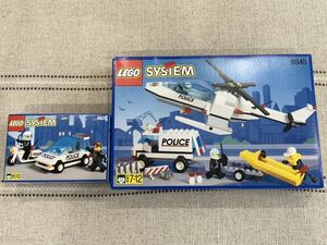 【新品・未開封品】 超激レア レゴ LEGO 街シリーズ 6545 6625 警察 パトロールソニック隊 パトロールカーデッドストック