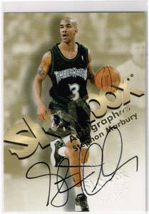 1998-99 NBA SKYBOX Autographics Stephon Marbury Auto Autograph スカイボックス ステフォン・マーブリー 直筆サイン 98-99