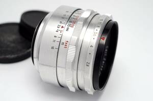 67【良上品】M42 Carl Zeiss Jena Tessar 2,8/50mm ツァイス テッサー 半自動 1959年製 f2.8