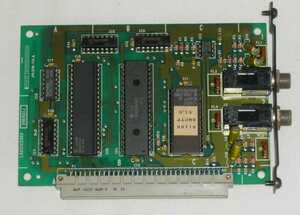 AKAI　S1100 アカイサンプラー インターフェイスボード SMPTE interface board 部品　パーツ