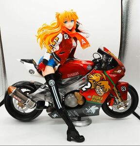 【完成品】Vispo エヴァンゲリオン 1/6アスカ Racing Ver.FINAL ガレージキット ガレキ フィギュア エヴァ ストア レジンキャスト