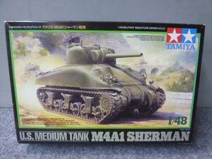 タミヤ　1/48　ITEM32523　アメリカ　M4A1シャーマン戦車　委託品