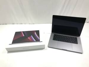 中古品 Apple MacBook Pro 16インチ A2780 2023年モデル シルバー M2 Proチップ Liquid Retina XDR メモリ16GB SSD512GB