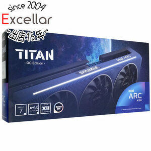 SPARKLE Intel Arc A750 TITAN OC Edition SA750T-8GOC PCIExp 8GB [管理:1000028141]