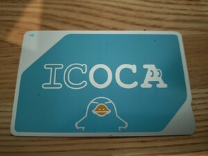 JR西日本 ICカード ICOCA デポジットのみ Suicaと相互利用可 