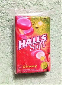 ミニチュア★HALLS★soft★ホールズ★レッド★赤★リアルマグネット★ドールハウス★冷蔵庫や勉強机の張り紙にも★激安★お買得★