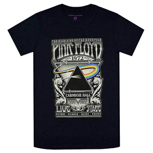 PINK FLOYD ピンクフロイド Carnegie Hall Poster Tシャツ BLACK Mサイズ オフィシャル