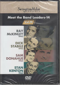 DVD◆新品・送料無料◆Meet the Band Leaders-14/レイ・マッキンレー1942/ディック・スタビル1942/サム・ドナヒュー1965 他 ev1044