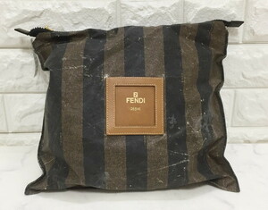 no15446 FENDI フェンディ イタリア製 ペカン柄 ナイロン ポーチ