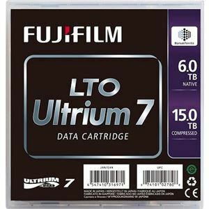 【新品】富士フイルム LTO Ultrium7 テープカートリッジ 6.0/15.0TB 5巻パック LTO FB UL-7 6.0T JX5