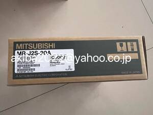 新品★MITSUBISHI サーボアンプ MR-Jシリーズ MR-J2S-20A　保証6ヶ月