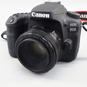 1円〜 Canon キヤノン EOS 90D・EF 50mm F1.8 ※動作未確認 現状品 カメラ 325-2646209【O商品】