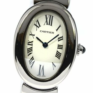 カルティエ CARTIER W15133L2 ベニュワール SM K18WG クォーツ レディース _757015