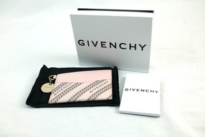 新品 GIVENCHY ジバンシィ チャーム付き カードケース パスケース ピンク チャーム付 カードケース BB60CEB0V3 650