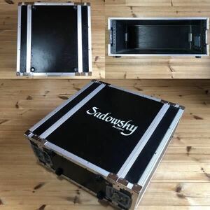 レア Sadowsky Audio 4U ラックケース サドウスキー アンプ プリアンプ パワーアンプ ワイヤレス ハードケース ギター ベース エフェクター