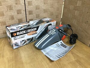 SFG37840世 ★未使用★ BLACK&DECKER ハンディクリーナー 12V カーバックライト Z-AV1205 2012年製 直接お渡し歓迎