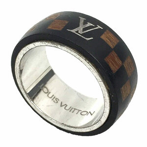 ルイヴィトン LOUIS VUITTON ダミエ ウッドリング M99167 ♯58 アクセサリー aq6885