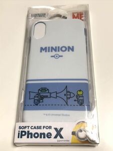 匿名送料込み iPhoneX iPhoneXs用カバー ケース ミニオン MINION 可愛いデザイン 未使用品 Apple iPhone10s アイホンXs/M6