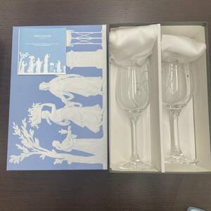 ＃15452【現状保管品】WEDGWOOD　ウェッジウッド　ペアグラス　高さ約20㎝