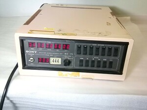 Sony　Magnescale lnc.　マグネスケール　SC-71　GP-IB TAPE SEARCH INTERFACE UNIT　(テープ検索インターフェースユニット)【ジャンク】