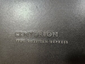 未使用 アメックス センチュリオン オーバーナイトボックス ジュエリーケース AMEX Centurion 