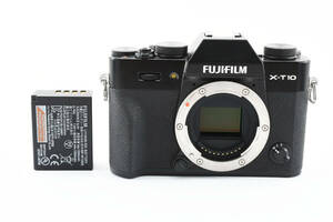 1円～極上品＊富士フイルム FUJIFILM X-T100 ブラック ボディ デジタル ミラーレス 一眼カメラ