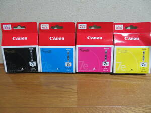 期限切れ　徳用 キヤノン Canon BCI-7E/4MP [インクタンク マルチパック BK/M/C/Y]　純正品　4色セット PIXUS MP970、PIXUS MP960　