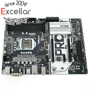 【中古】ASRock製 ATXマザーボード Z270 Pro4 LGA1151 [管理:1050017808]