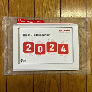 ☆新品☆ Honda Desktop Calendar 2024年 卓上カレンダー ホンダ 行き先表示機能 付き