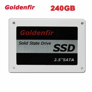 ■新品!!国内対応&90日保証■ SSD Goldenfir 240GB SATA3/6.0Gbps 2.5インチ 高速 NAND TLC 内蔵 デスクトップPC ノートパソコン DE005