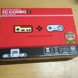 箱つぶれ新品エフシーコンボ Ⅱ ★コロンバスサークル FC SFC互換機 ファミコン スーパーファミコン FC COMBO Ⅱ