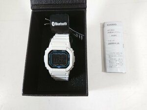 CASIO カシオ G-SHOCK ジーショック DW-B5600SF-7JF Bluetooth ホワイト スマートフォンアプリ連携 腕時計 デジタル メンズ 未使用
