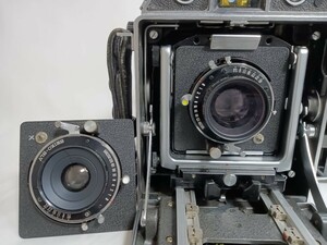 TOPCON トプコン horseman 980 + TOPCOR f/5.6 75mm + TOPCOR f/5.6 120mm film back + ミラーバック + 専用シャッター　千８