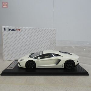 FrontiArt 1/18 ランボルギーニ アヴェンタドール LP700-4 ホワイト Lamborghini Aventador【20