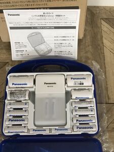 Y 家電７★未使用品★ Panasonic パナソニック K-KJ22MCC84 ニッケル水素電池 eneloop充電器セット 現状